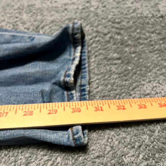 Abercrombie & Fitch Jeans Womens 29 /8 90s Slim Straight Ultra High Rise Blue ** - Picture 11 of 12